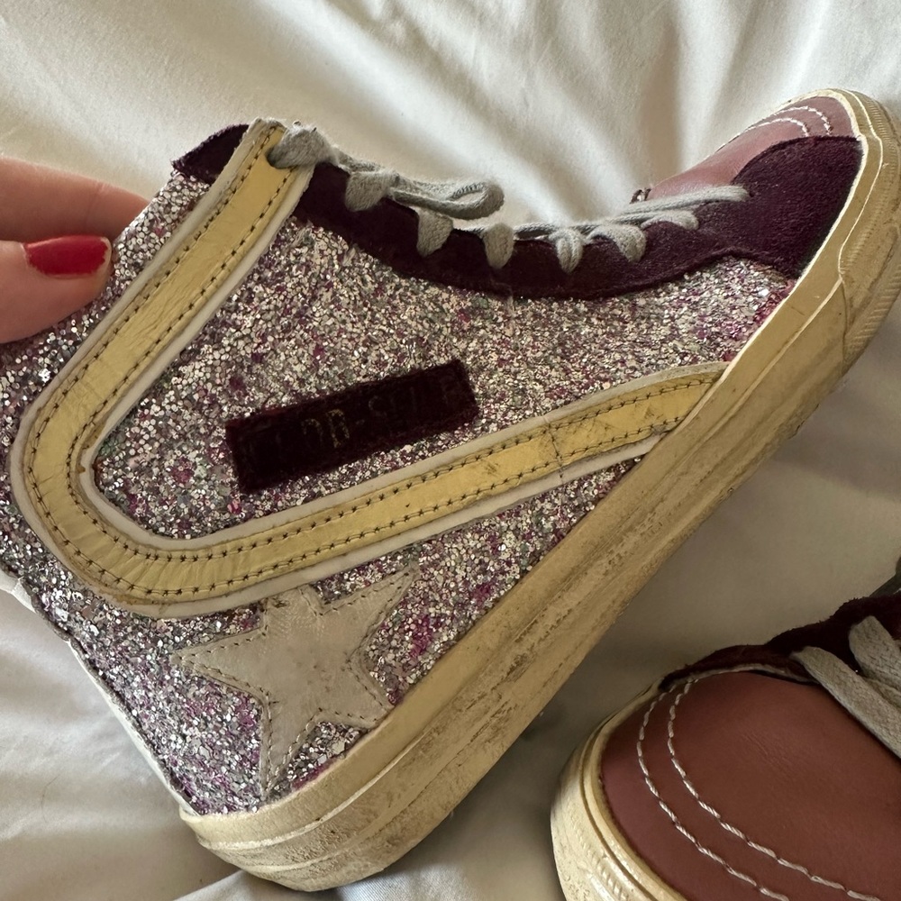 GOLDEN GOOSE hi top sneakers - Picture 5 of 9
